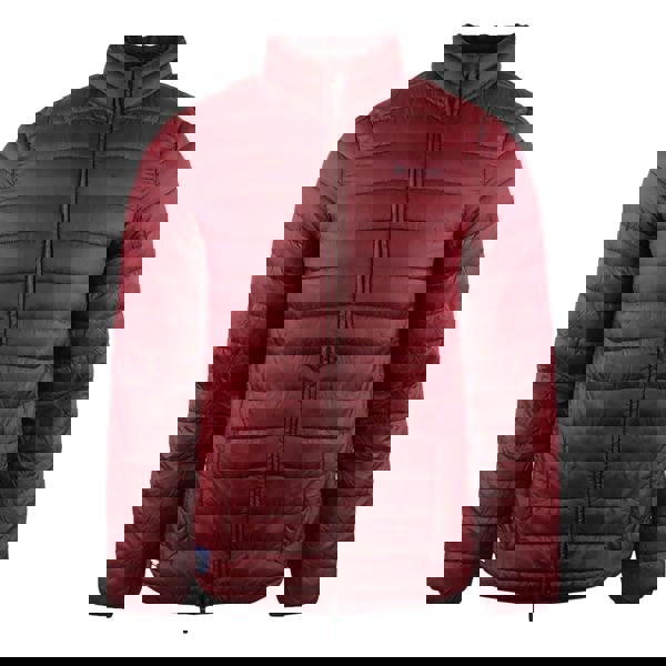 Aquascutum Mens Logo Padded Jacket - Red - 