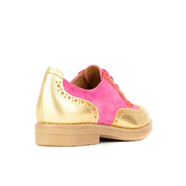 Embassy London The Artist - Ultra Glam - Women's leather lace-up shoe with brogue detailing