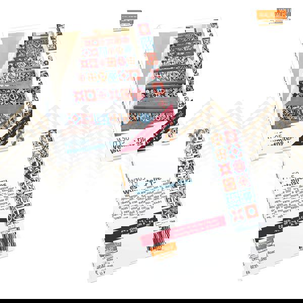 WT1505 - Westminster Tiles Wall Stickers 15 cm x 15 cm - 24 pcs.