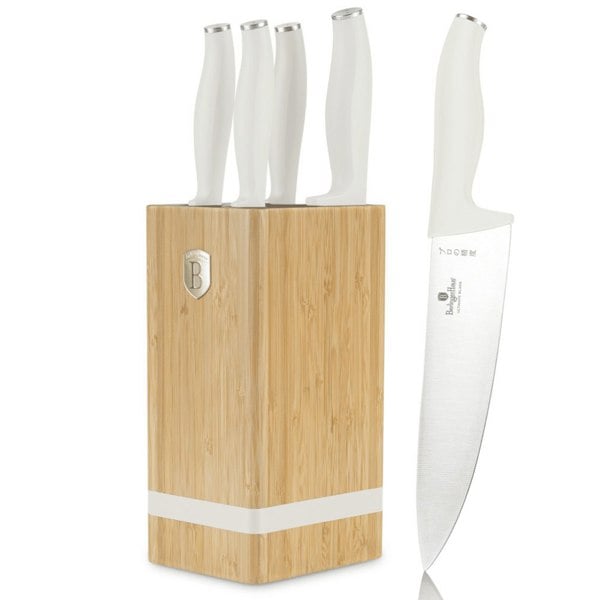 6 pcs knife set with BAMBOO stand Berlinger Haus BH2973
