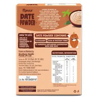 Manna Dates Powder 200g