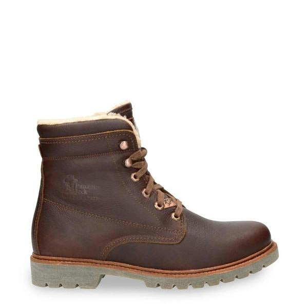 Panama Jack P03 Aviator C23 - Men's Brown Waterproof Leather Ankle Boots