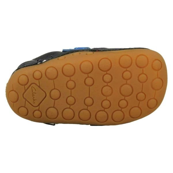 Clarks Childrens Clarks Casual Hook And Loop Strap Shoes Tiny Sky T