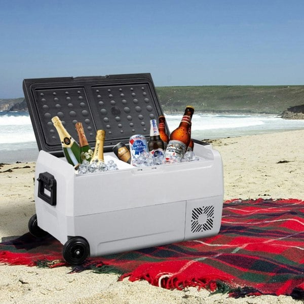 36L Portable Car Compressor Refrigerator for Camping Road Trip Living and Home 