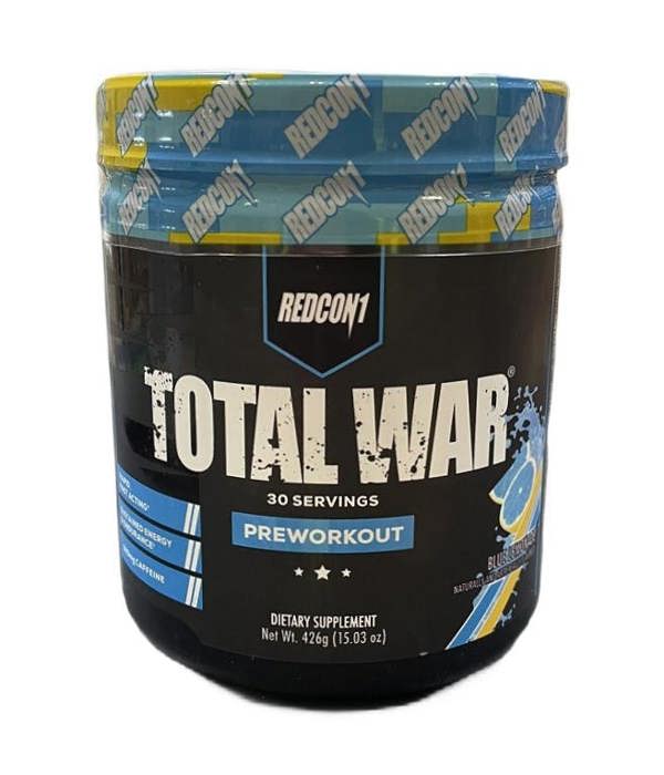 Redcon1 Total War - Preworkout, Blue Lemonade - 426g