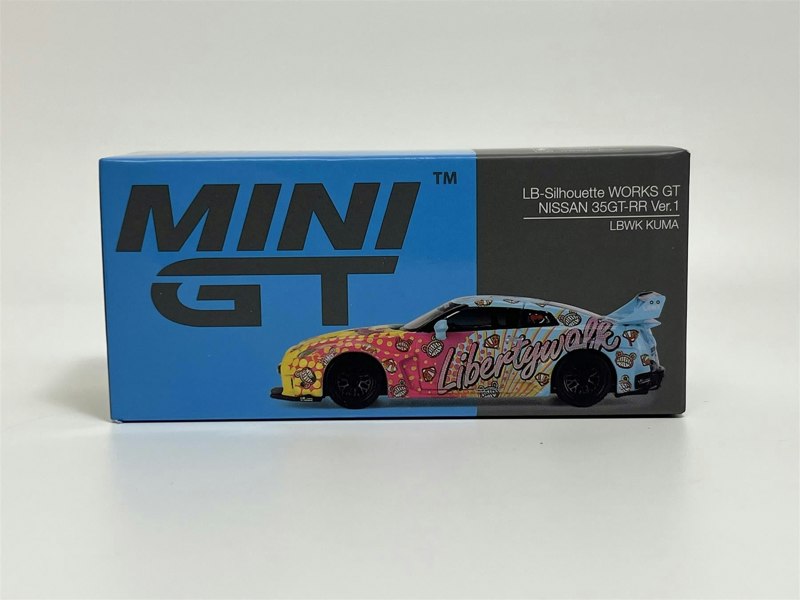 Mini GT LB Silhouette Works GT Nissan 35GT RR Ver.1 LHD 1:64 Mini GT MGT00742L