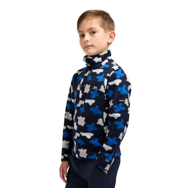 Trespass Childrens/Kids Allendale Abstract AT200 Fleece Top - Navy - 