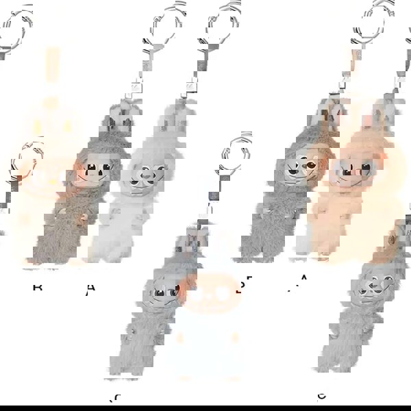 Pop Mart THE MONSTERS Pin for Love Series - Vinyl Plush Pendant (A-M) - Box Set of 14 Collectable Toys