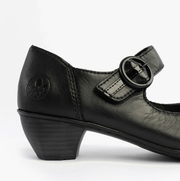 Rieker 41756-00 Womens MAry Jane Shoes Black
