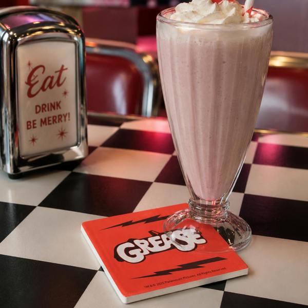 Widdop & Co Fandomania Grease Lightning Coaster Red