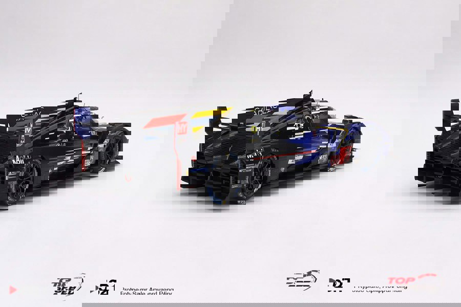 TSM Cadillac V-Series.R #.2 2023 Le Mans 24 Hrs 3rd Place Post-Race Weathered 1:18 TS0521