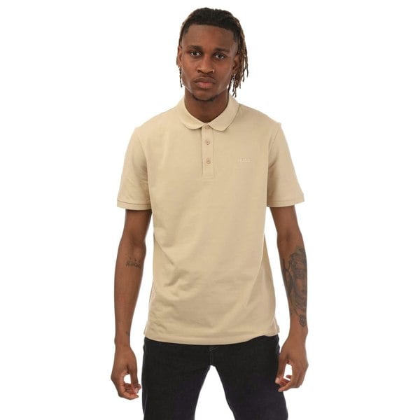 Hugo Mens Donos222 Polo Shirt - Beige