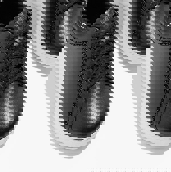 FitFlop RALLY CRYSTAL-TRIM LEATHER Womens Fashion Trainers Black