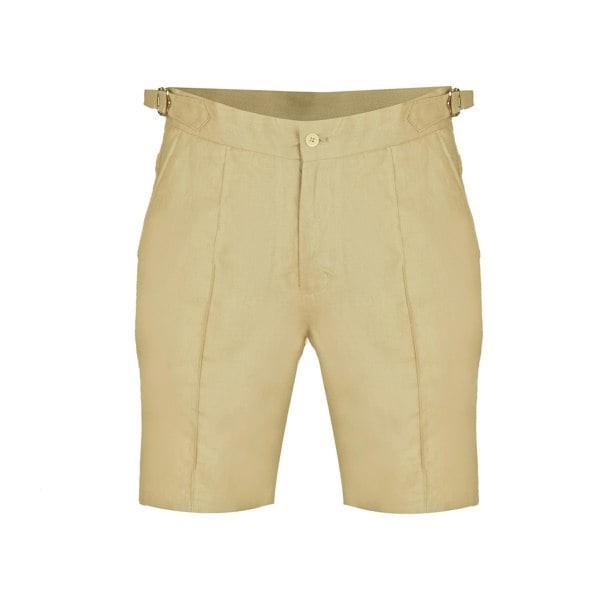 Hugo Linen Short with Side Adjusters