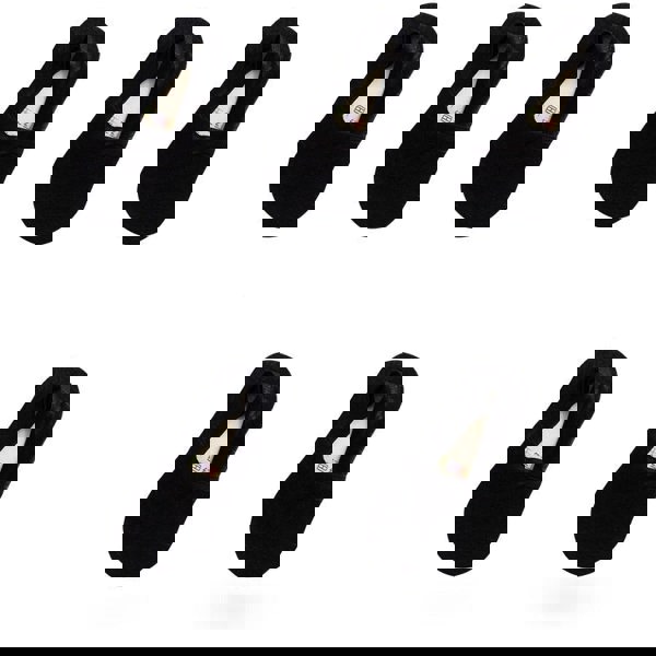 Anysox 5 Pairs Size 5-9 Fashion Socks Lace Flower Style Breathable Antiskid Invisible Ankle Socks for Women Black