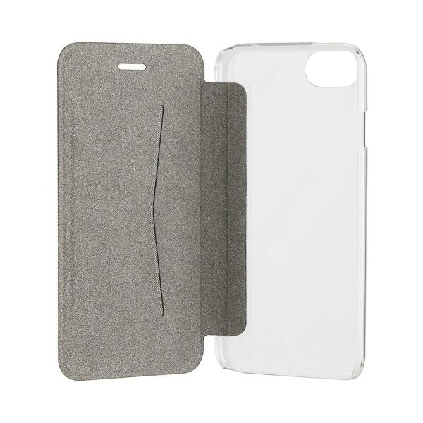 Xqisit Black Adour Flap Case Cover for iPhone 6 7 8 SE 2020 26469