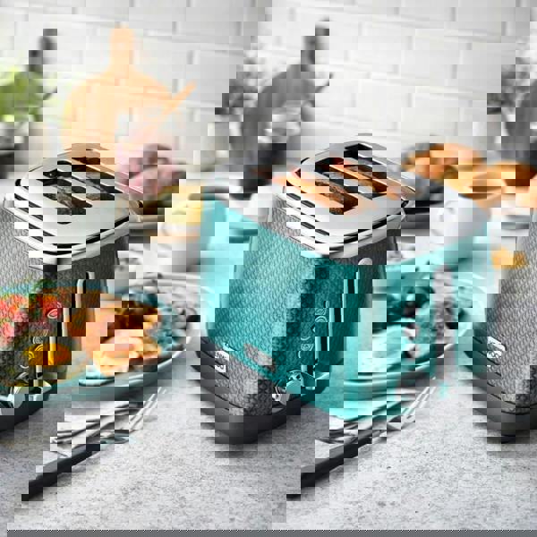 Kenwood Mesmerine 2 Slot Toaster 980W Marine Blue EU Plug