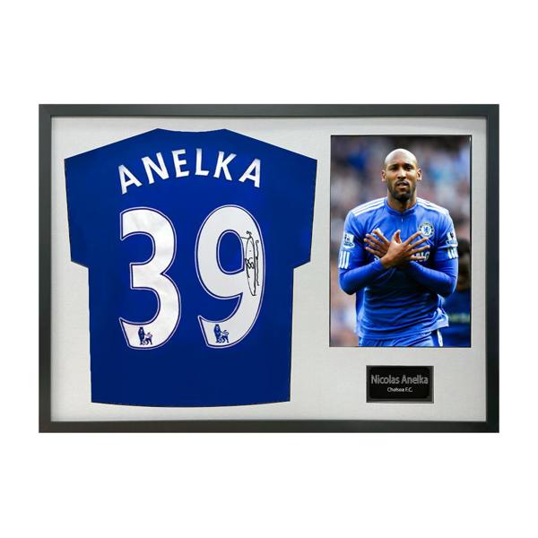 Nicolas Anelka Signed Chelsea Classic Frame