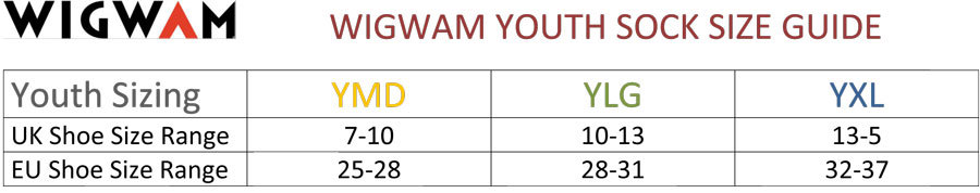 Wigwam Kids' Wool Rich Midweight Ski Socks {WG-F2249}