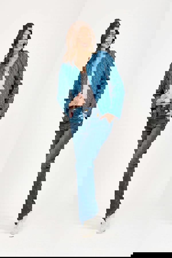 Mudflower Reversible Paisley Quilted Jacket