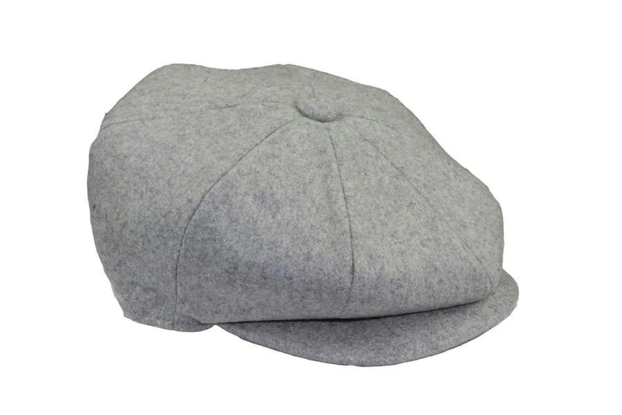 Infinity Leather Mens Peaky Blinders Newsboy 8 Panel Hat