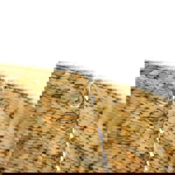 Ivyline Water Hyacinth Foldable Square Tree Skirt Sustainable