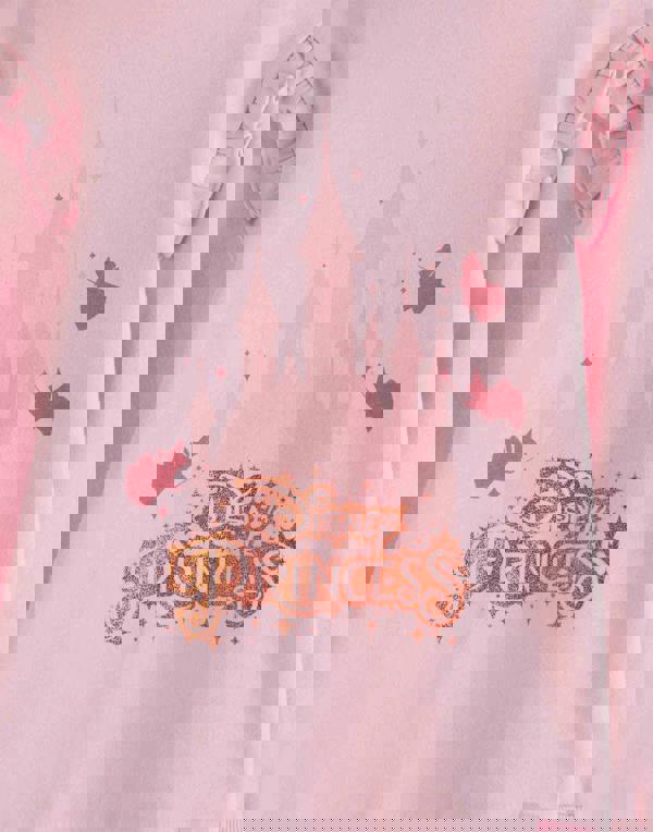 Disney Girls Pink Princess Hoodie