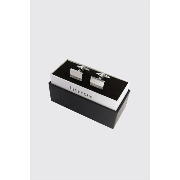 Limehaus Silver Mother Of Pearl Cufflinks