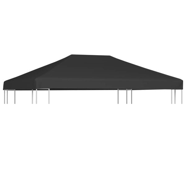 Berkfield Gazebo Top Cover 310 g/ma_ 4x3 m Grey