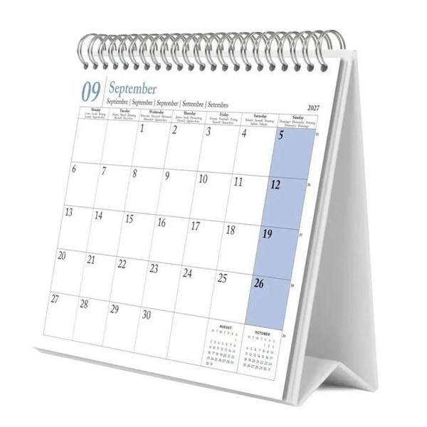 The Beatles, Anthology Easel Desk Calendar 2027, Desk Calendars, Month To View, Entertainment, Gift
