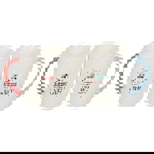 Serano Caravan King and Caravan Queen Couples Mug Set