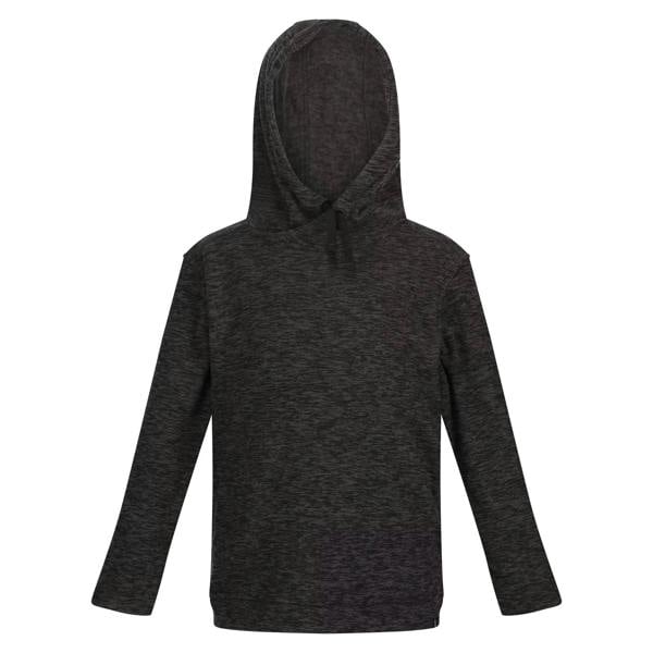 Regatta Kids Keyon Hooded Fleece - Black Marl