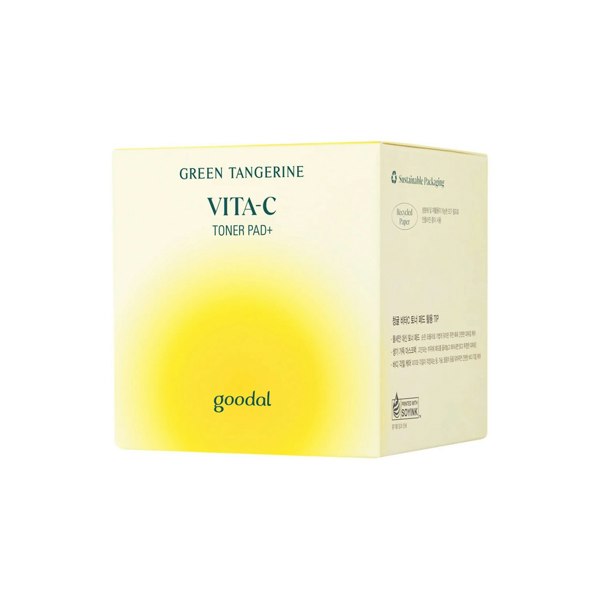 GOODAL Green Tangerine Vita C Toner Pad Plus (70 Pads) 140ml