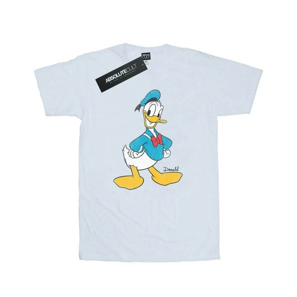 Disney Mens Classic Donald Duck T-Shirt - White