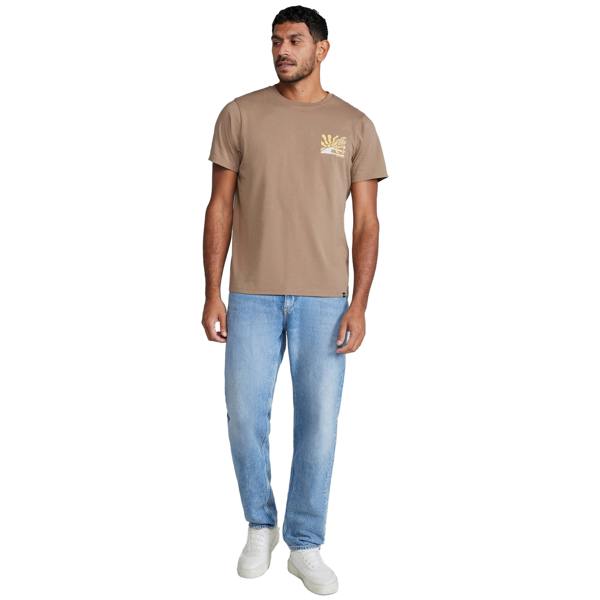 Animal Mens Jacob Sun T-Shirt - Tan - 