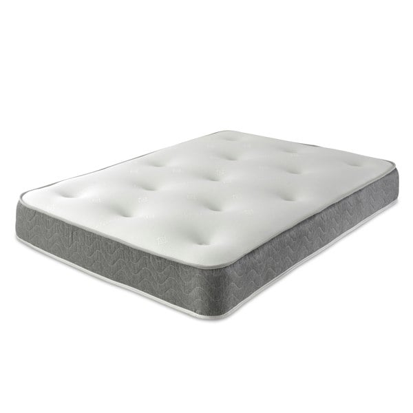 eXtreme Comfort Cooltouch Core Tufted Mattress - 9" Deep, Memory Fibre & Spring Support