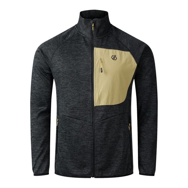 Dare 2B Mens Torrek II Fleece Jacket - Black/Boa - 