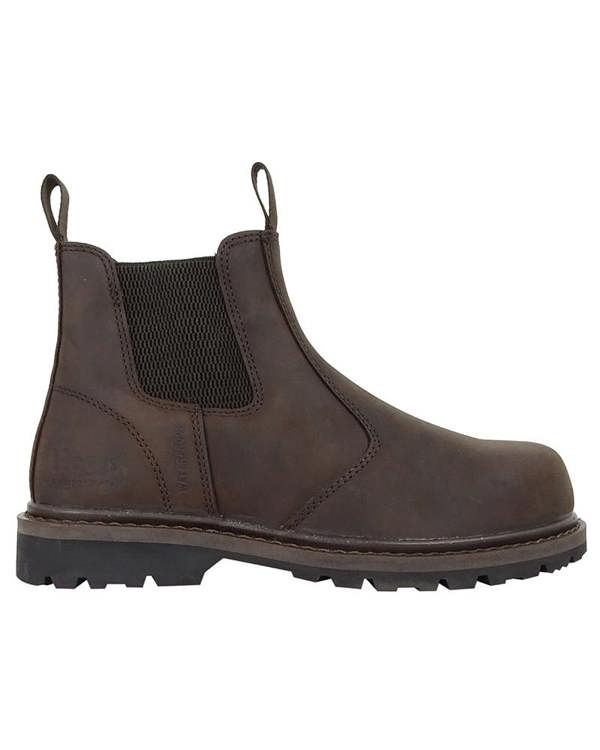 Hoggs of Fife Zeus Safety Dealer Boot - Crazy Horse Brown