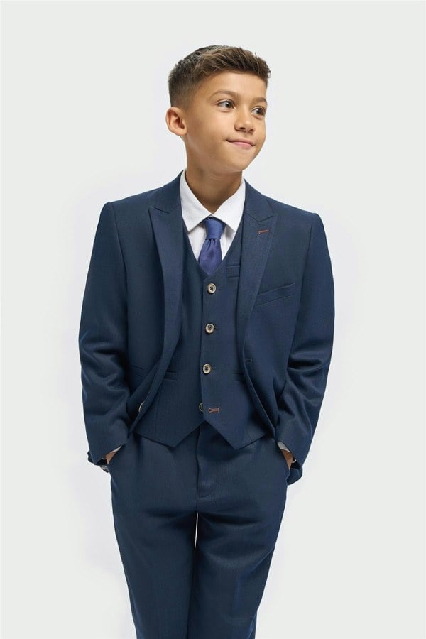 House of Cavani Boys Tropez Navy Suit