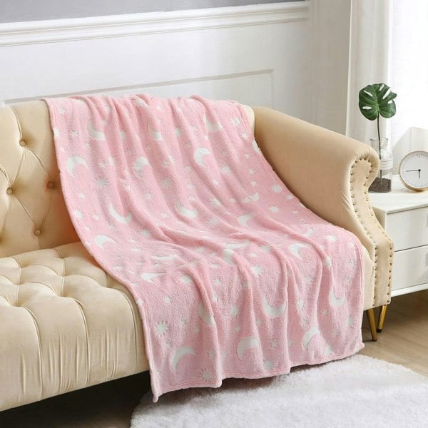 HomeSpace Direct Glow in the Dark Blanket