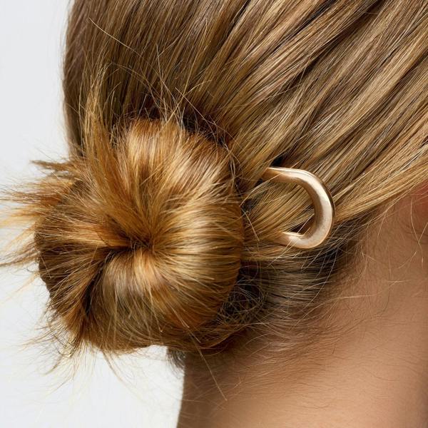 Brushworks French Hair Pin Duo - Gold & Silver