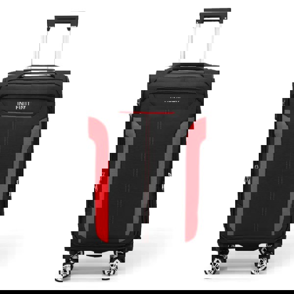 Infinity Luggage Lightweight Expandable Luggage Softshell 8 Weel Suitcase Set