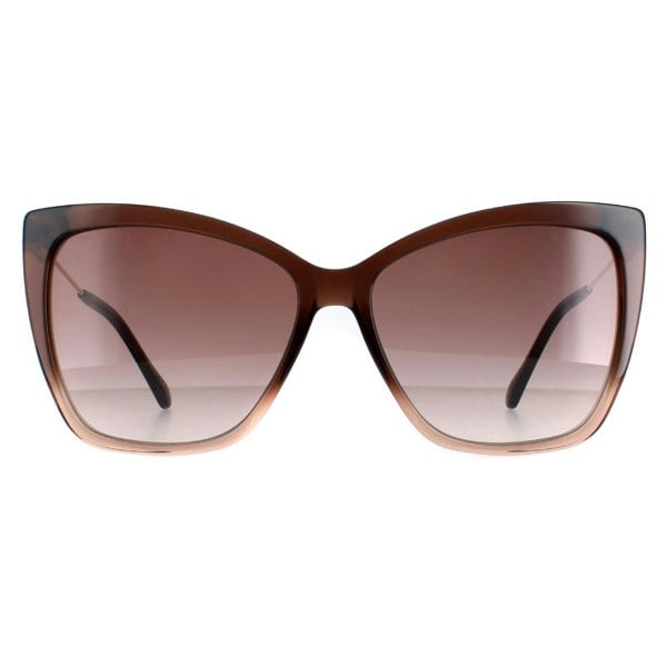 Jimmy Choo Sunglasses Seba/S 0MY/HA Brown Shaded Beige Brown Gradient