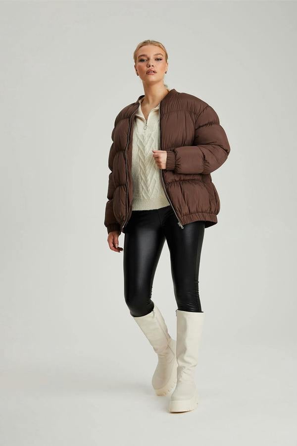 Urban Bliss Oversized Gathered Puffball Puffa Coat