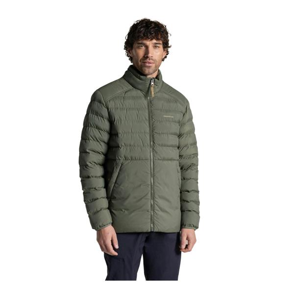 Craghoppers Mens National Trust Dalesway Padded Jacket - Dark Sage - 