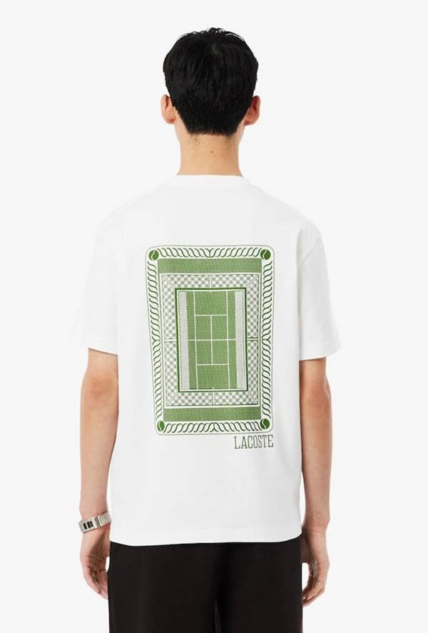 Lacoste Printed Jersey T-Shirt