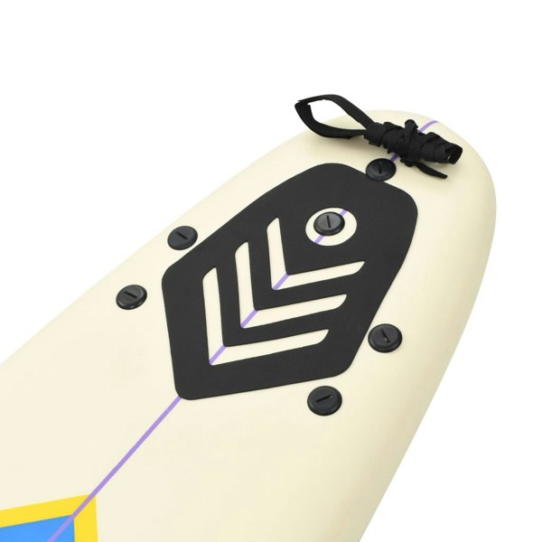 Berkfield Surfboard 170 cm Blue and Cream