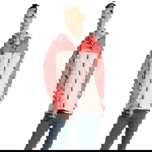 Craghoppers Womens Vanth Waterproof Jacket - Deep Coral/Pink Peach