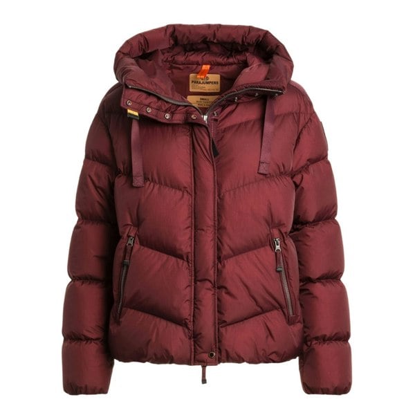 Parajumpers VERNA PWPUHF34 355 AMARONE Burgundy Down Jacket Womens S