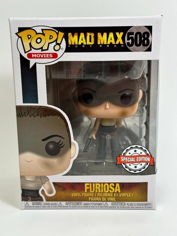 Funko Furiosa Mad Max Fury Road 508 Vinyl Figure 9.5 cm Funko Pop 28035